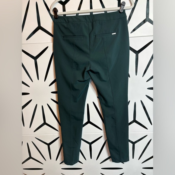 White House Black Market Dark Green “The Skinny” Trousers Size 4 - Picture 6 of 14